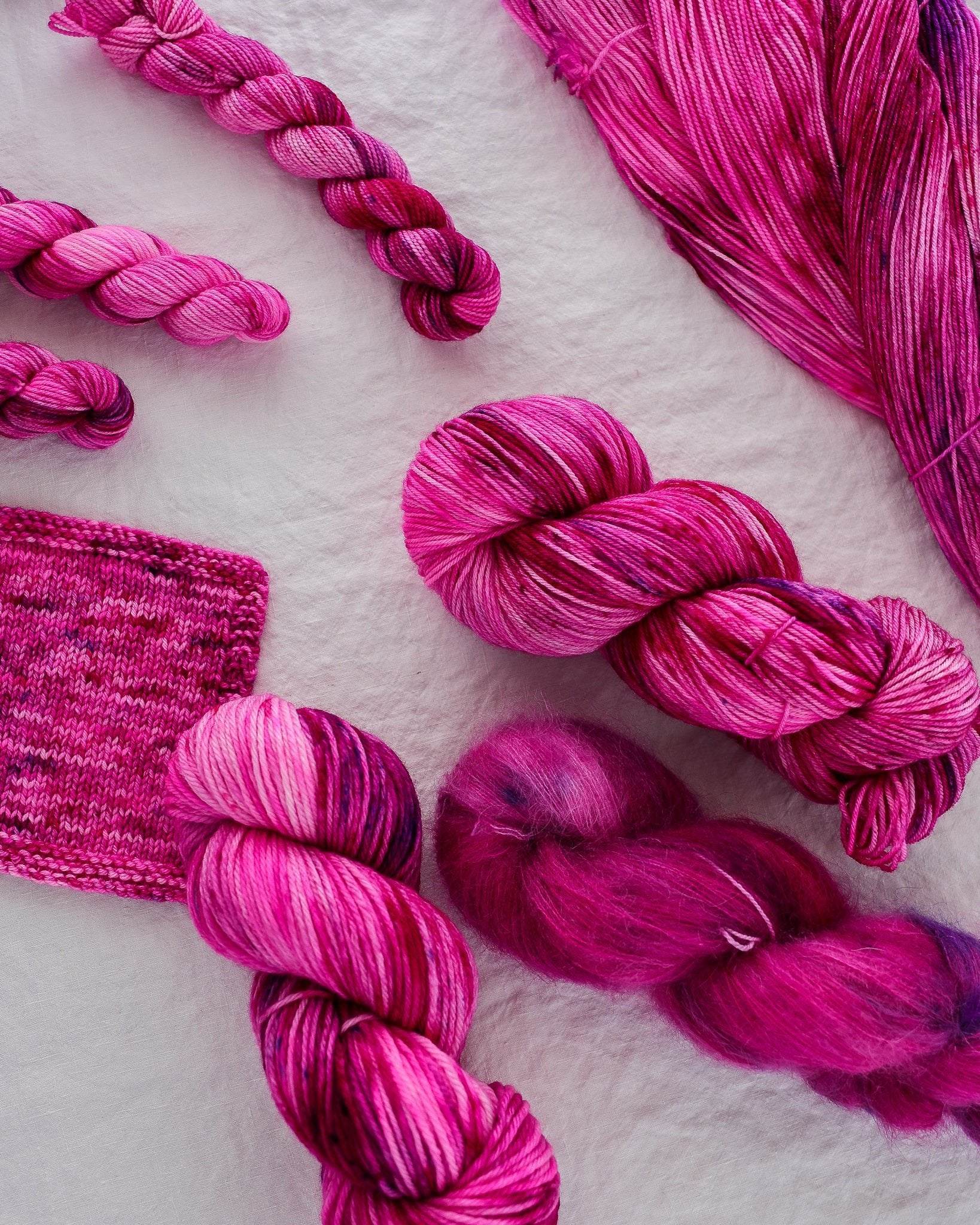 Wanderlust - Ruby and Roses Yarn - Hand Dyed Yarn