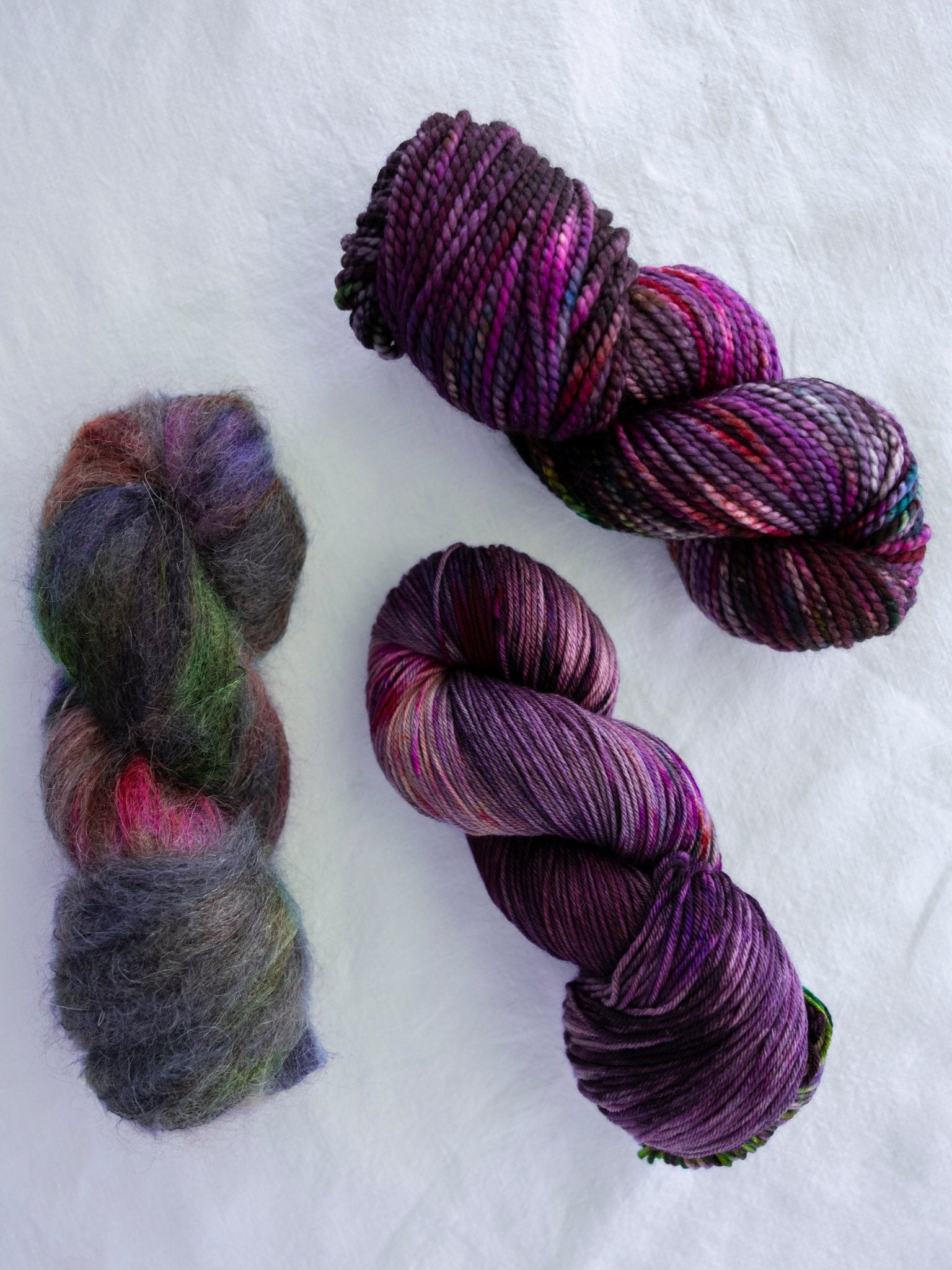 we like strong women here - Ruby and Roses Yarn - Hand Dyed Yarn