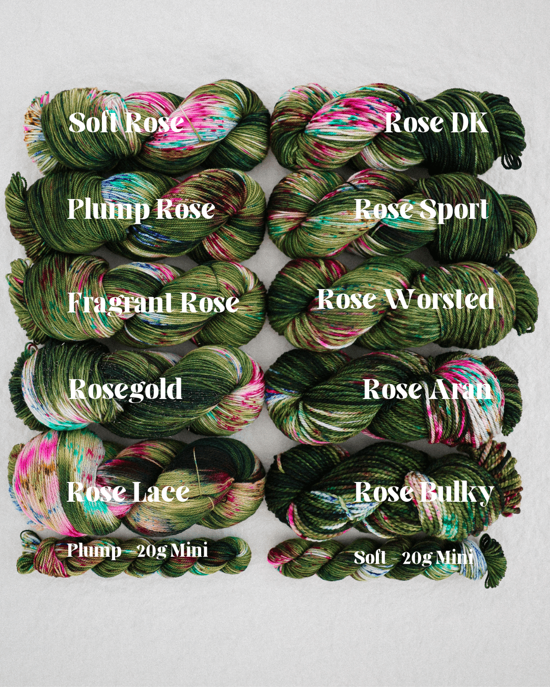 Whispering Pines - Exclusive Pre - order - Ruby and Roses Yarn - Hand Dyed Yarn
