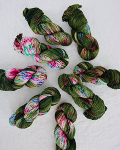 Whispering Pines - Exclusive Pre - order - Ruby and Roses Yarn - Hand Dyed Yarn