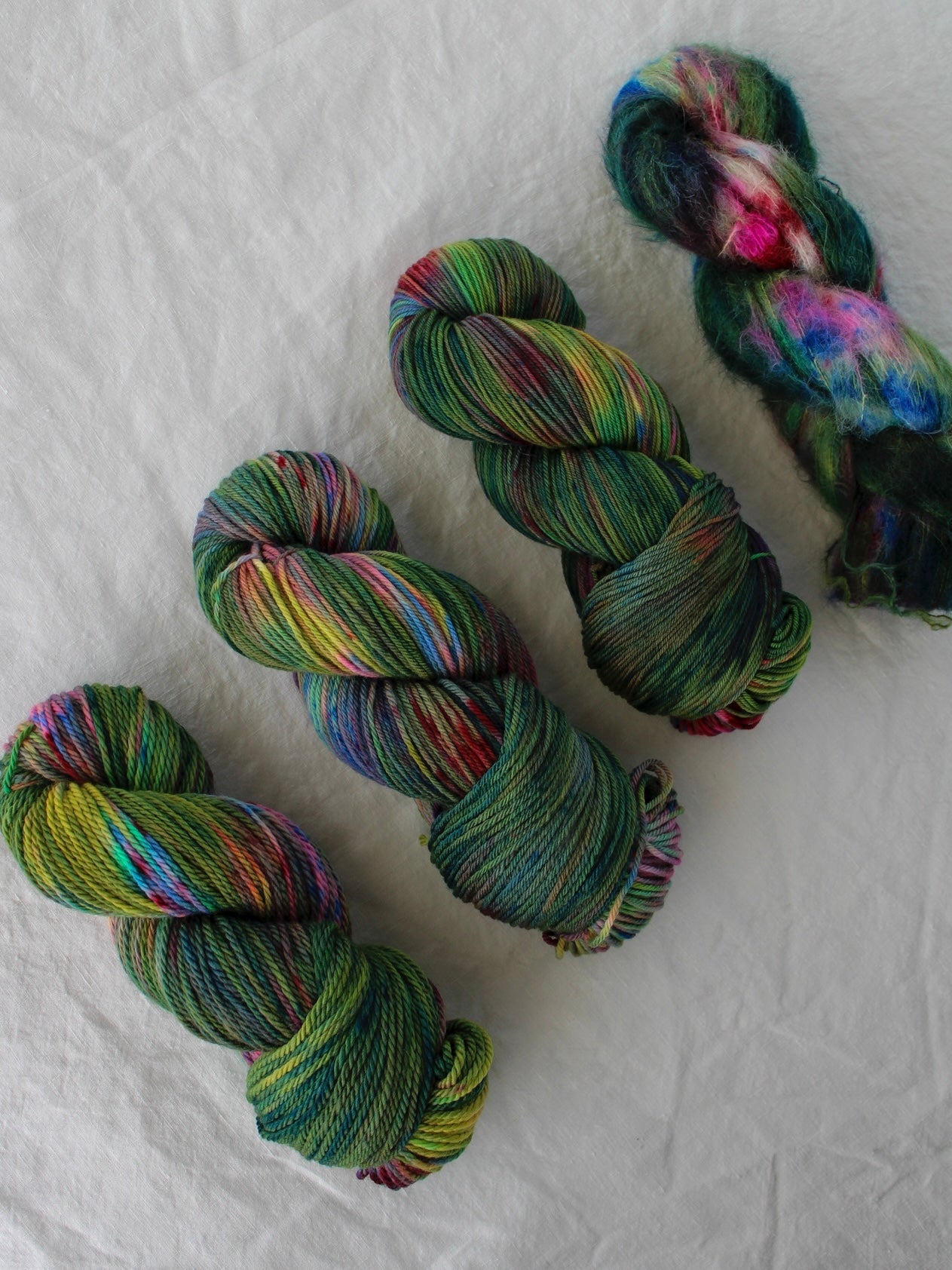 Whispering Pines - NSW /// Pre - Order - Ruby and Roses Yarn - Hand Dyed Yarn