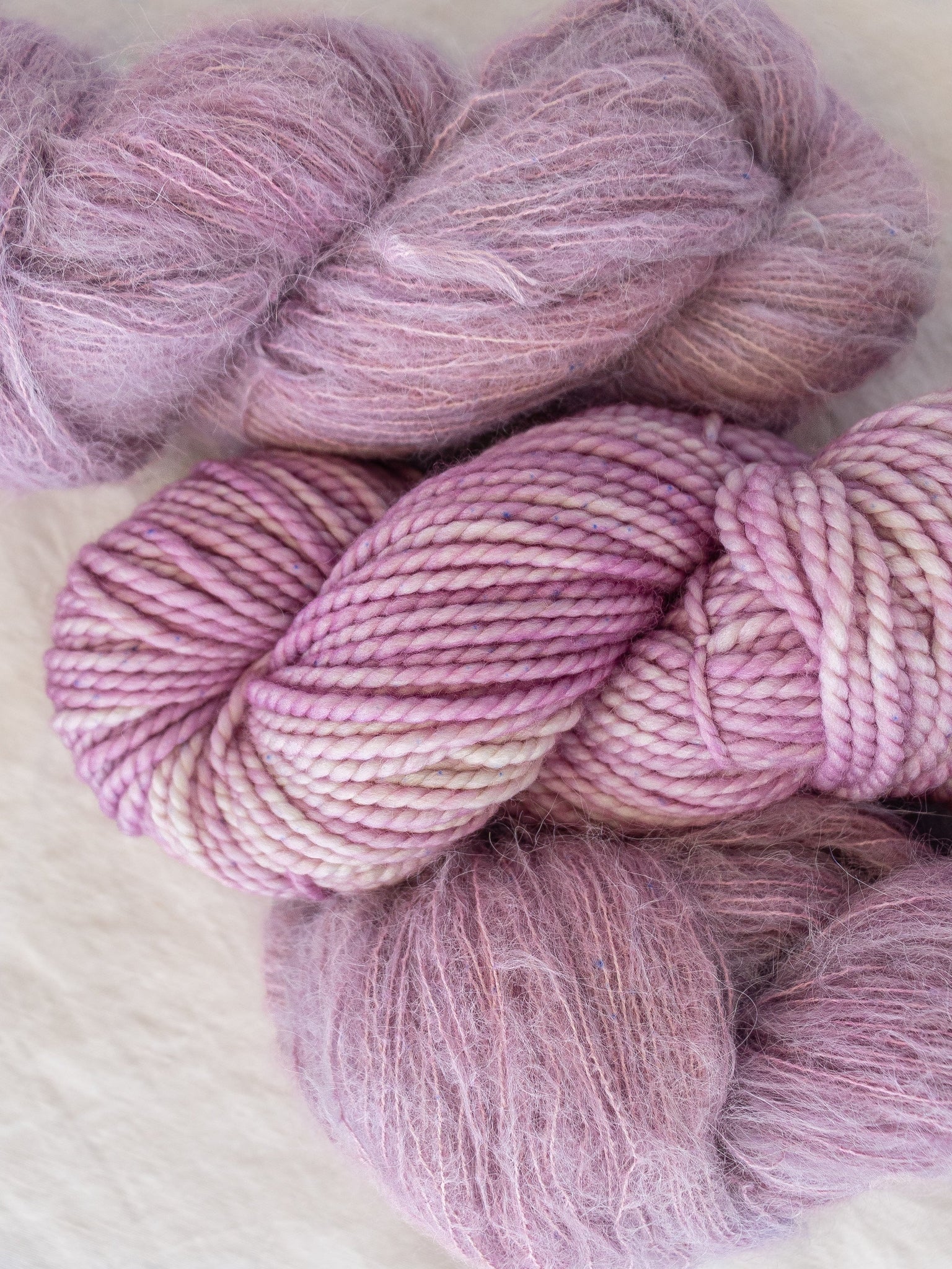 Wisteria - Ruby and Roses Yarn - Hand Dyed Yarn