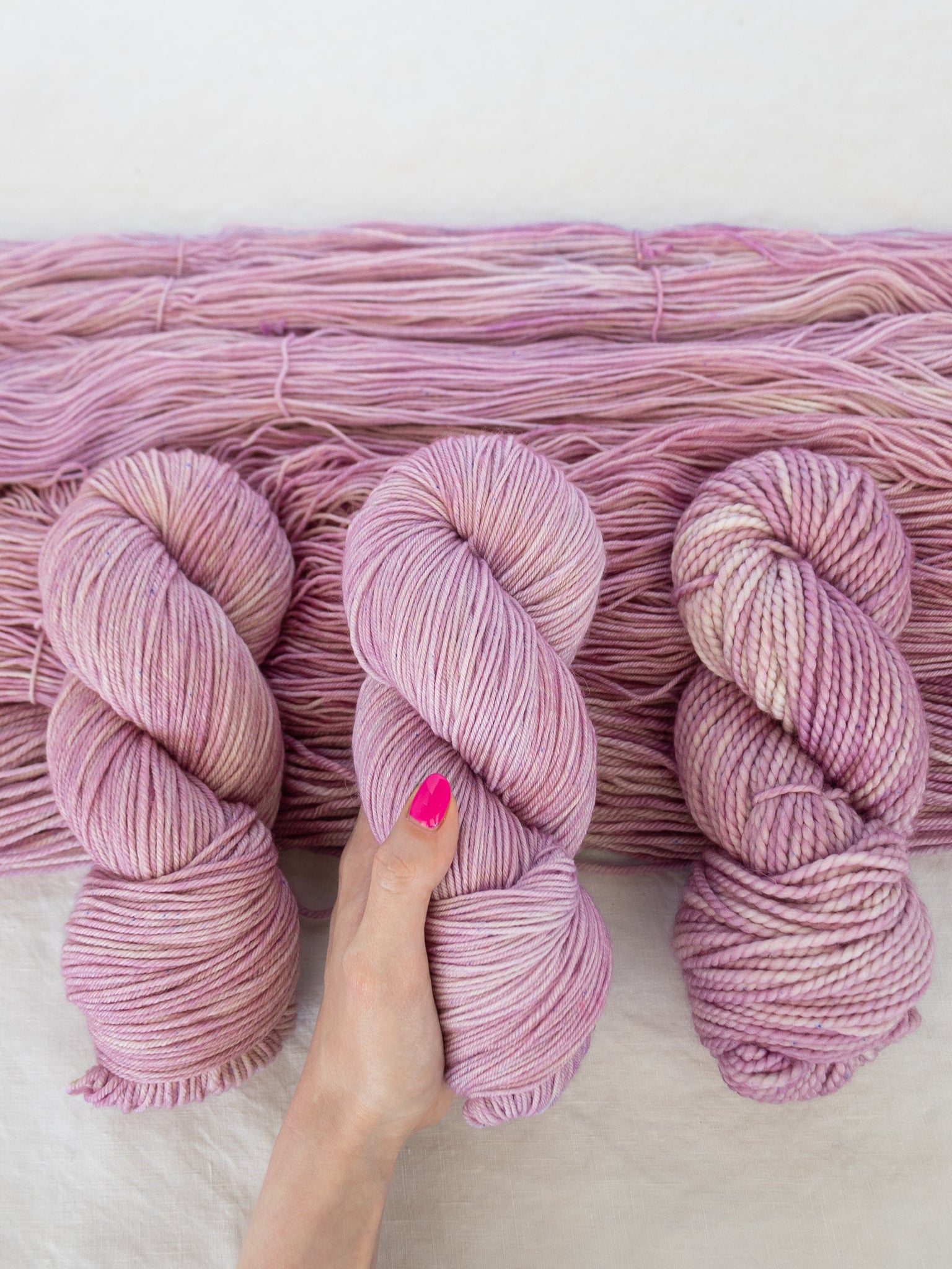 Wisteria - Ruby and Roses Yarn - Hand Dyed Yarn