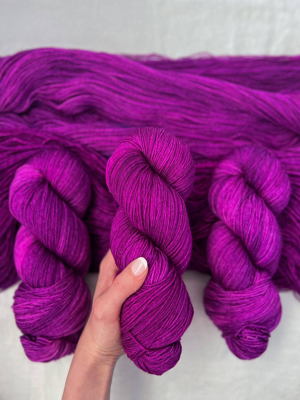 Beautyberry - Ruby and Roses Yarn - Hand Dyed Yarn