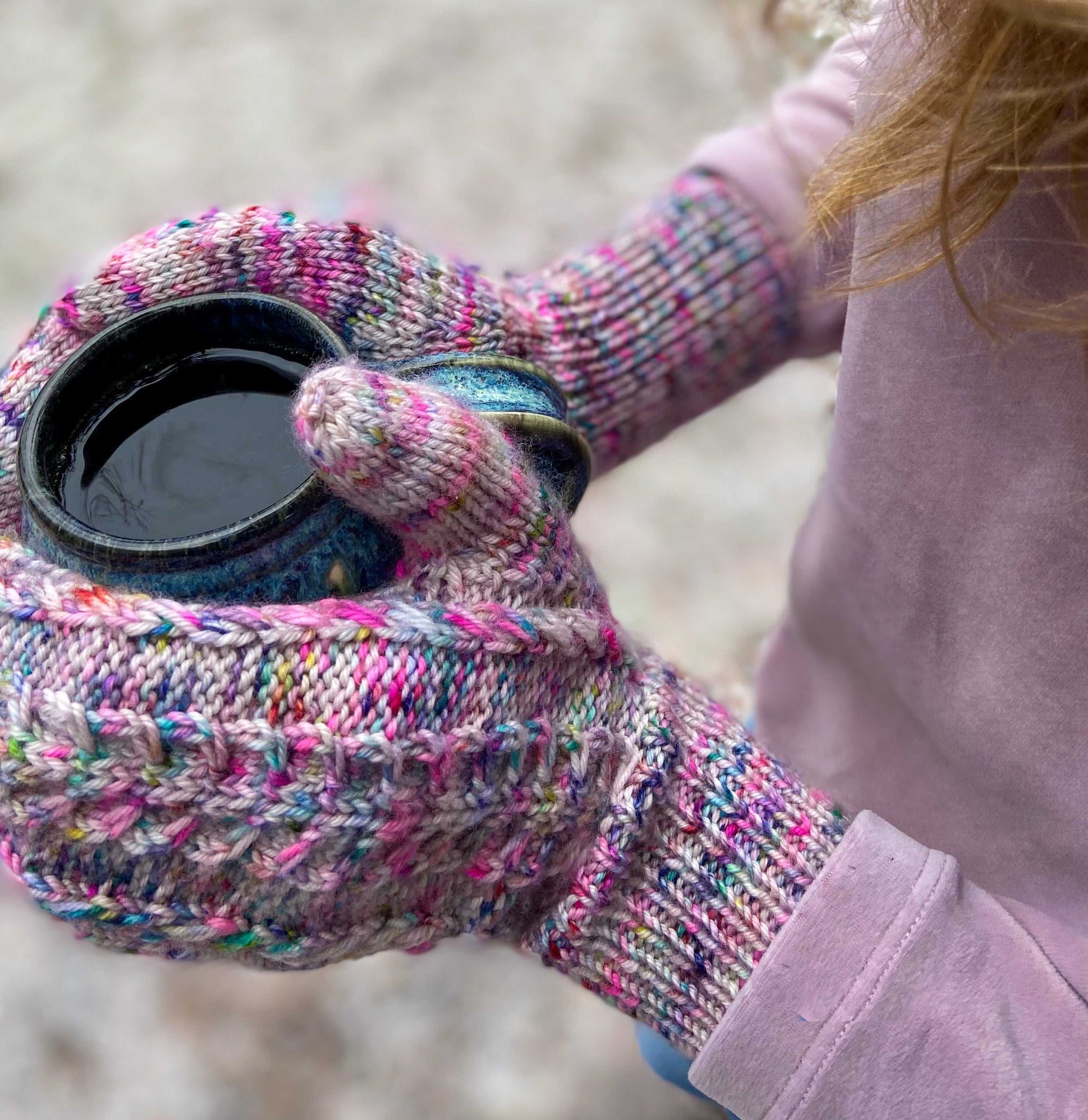 Brackish Mittens, Digital Pattern - Ruby and Roses Yarn