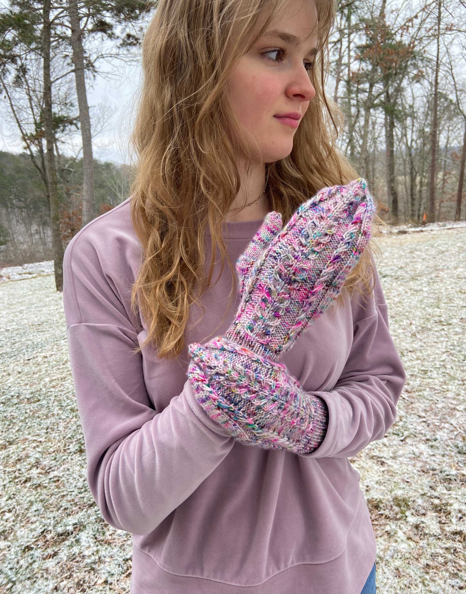 Brackish Mittens, Digital Pattern - Ruby and Roses Yarn