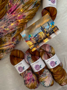 Christmas Market /// Pre-Order - Ruby and Roses Yarn - Hand Dyed Yarn