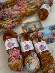 Christmas Market /// Pre-Order - Ruby and Roses Yarn - Hand Dyed Yarn