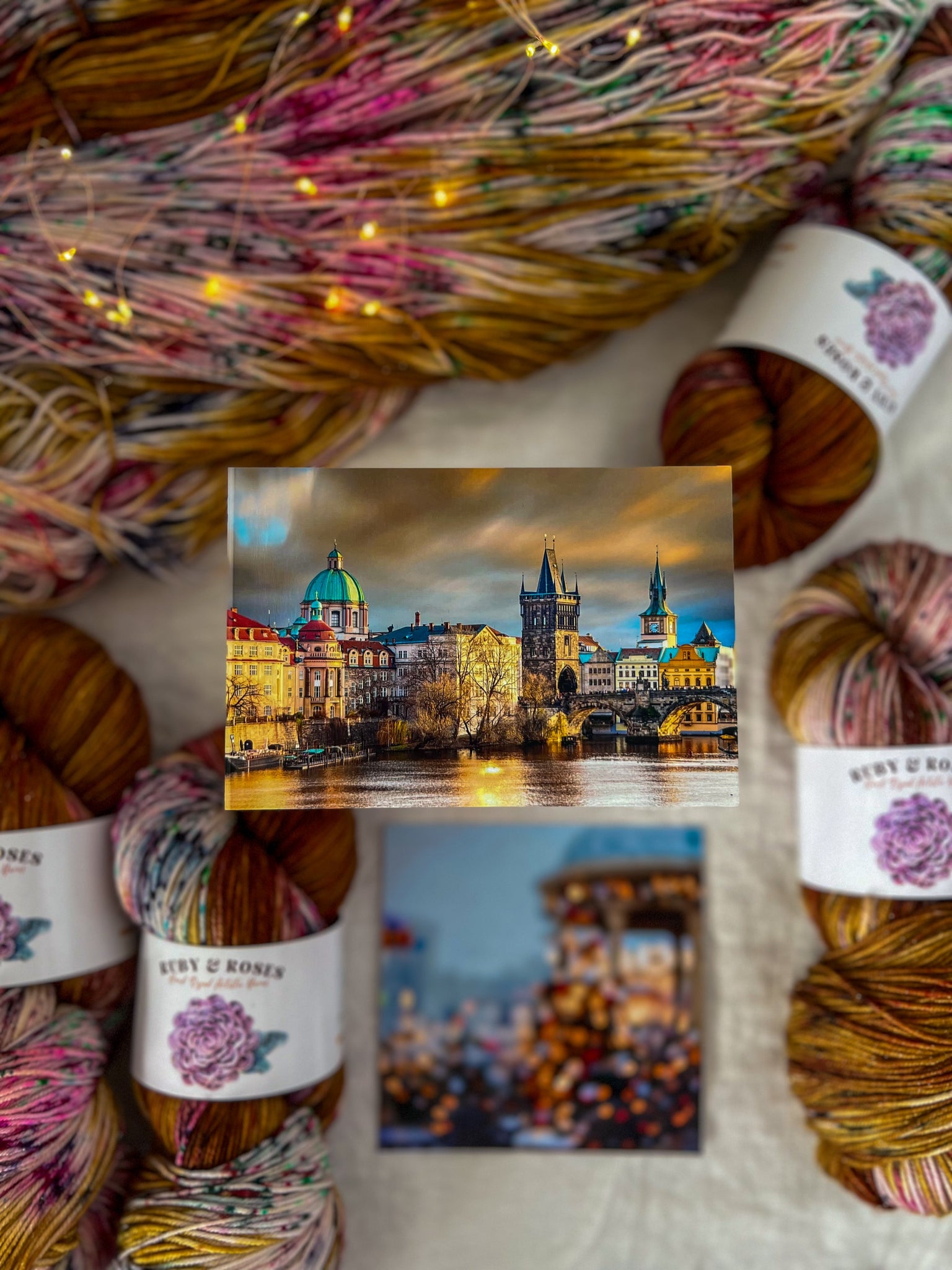 Christmas Market /// Pre-Order - Ruby and Roses Yarn - Hand Dyed Yarn