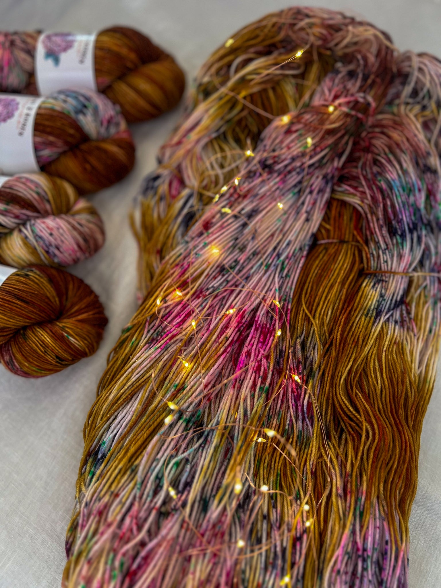 Christmas Market /// Pre-Order - Ruby and Roses Yarn - Hand Dyed Yarn