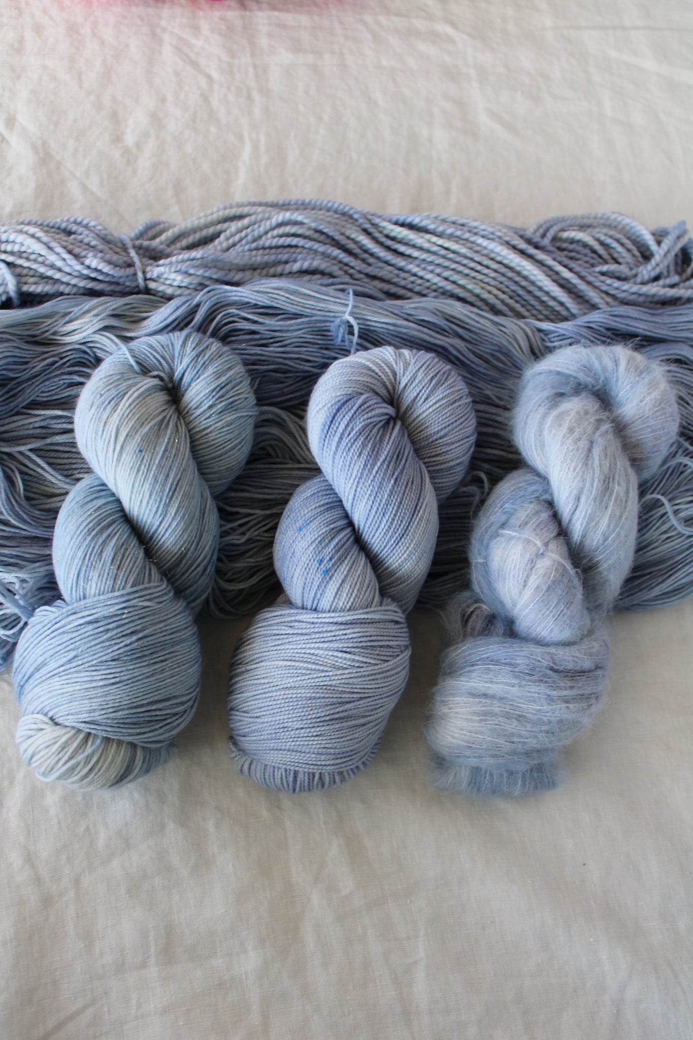 Cloud Gazing - Ruby and Roses Yarn - Hand Dyed Yarn