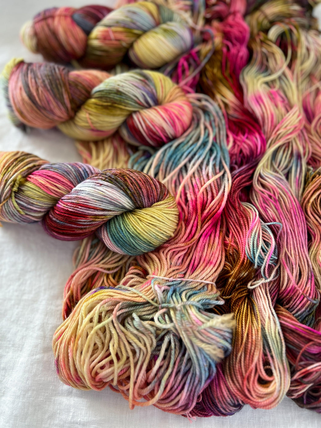 Daybreak - Ruby and Roses Yarn - Hand Dyed Yarn