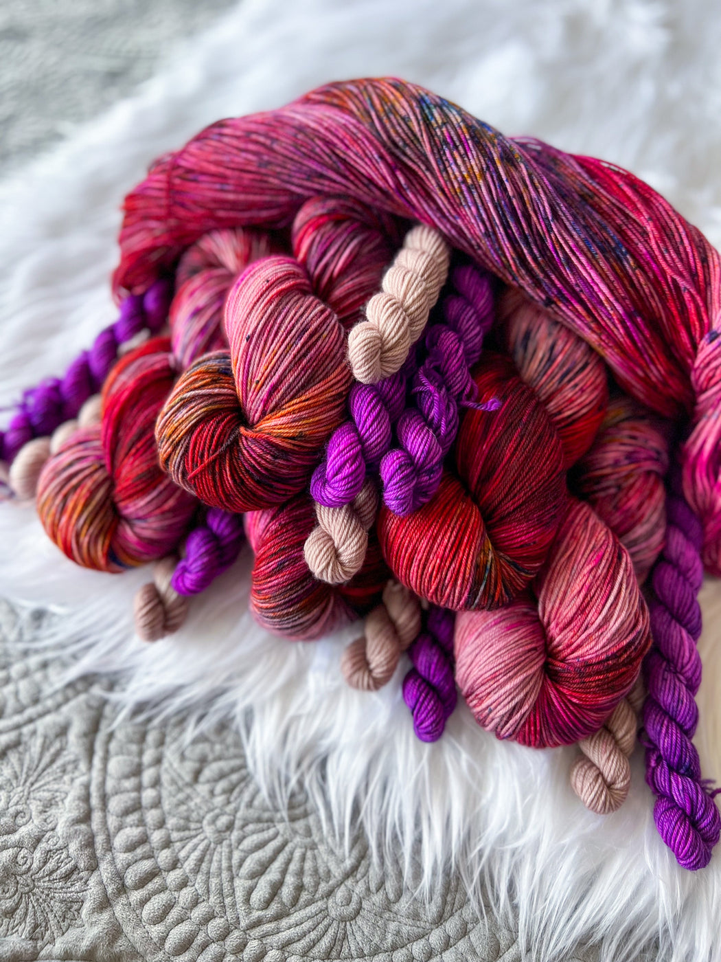 Deep Affection /// Sock Set - Ruby and Roses Yarn