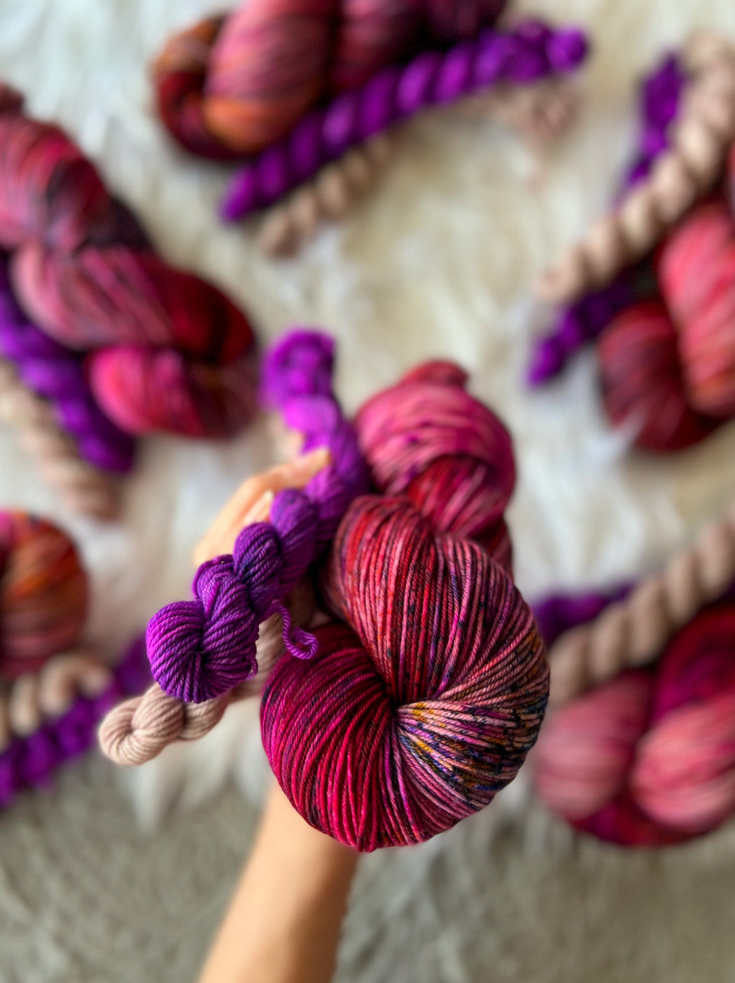 Deep Affection /// Sock Set - Ruby and Roses Yarn