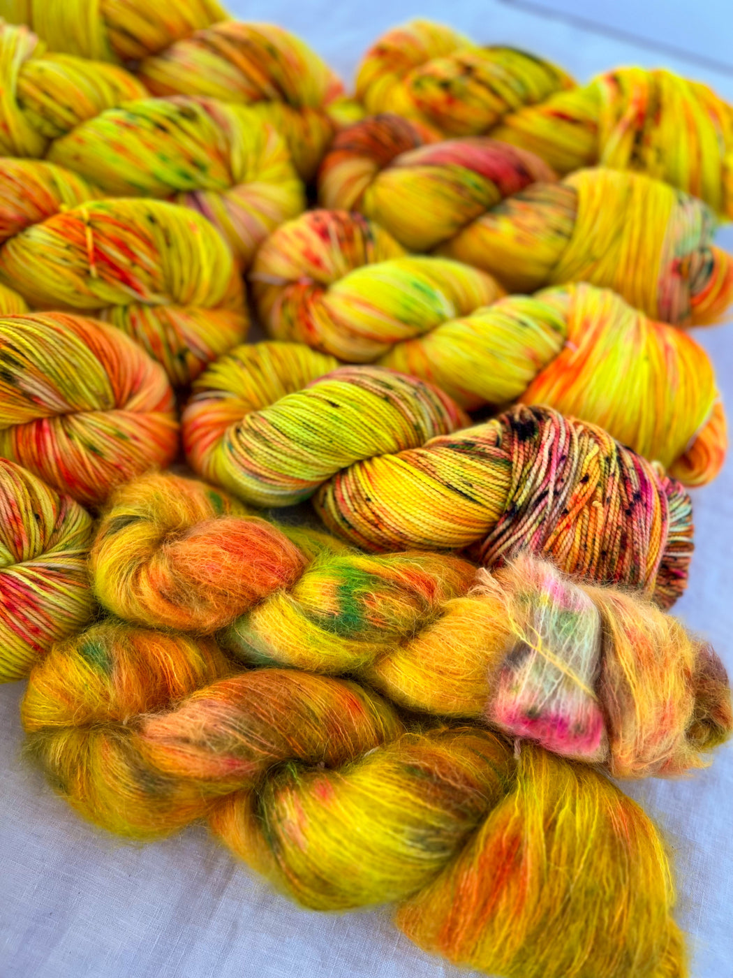 Equinox - Ruby and Roses Yarn - Hand Dyed Yarn