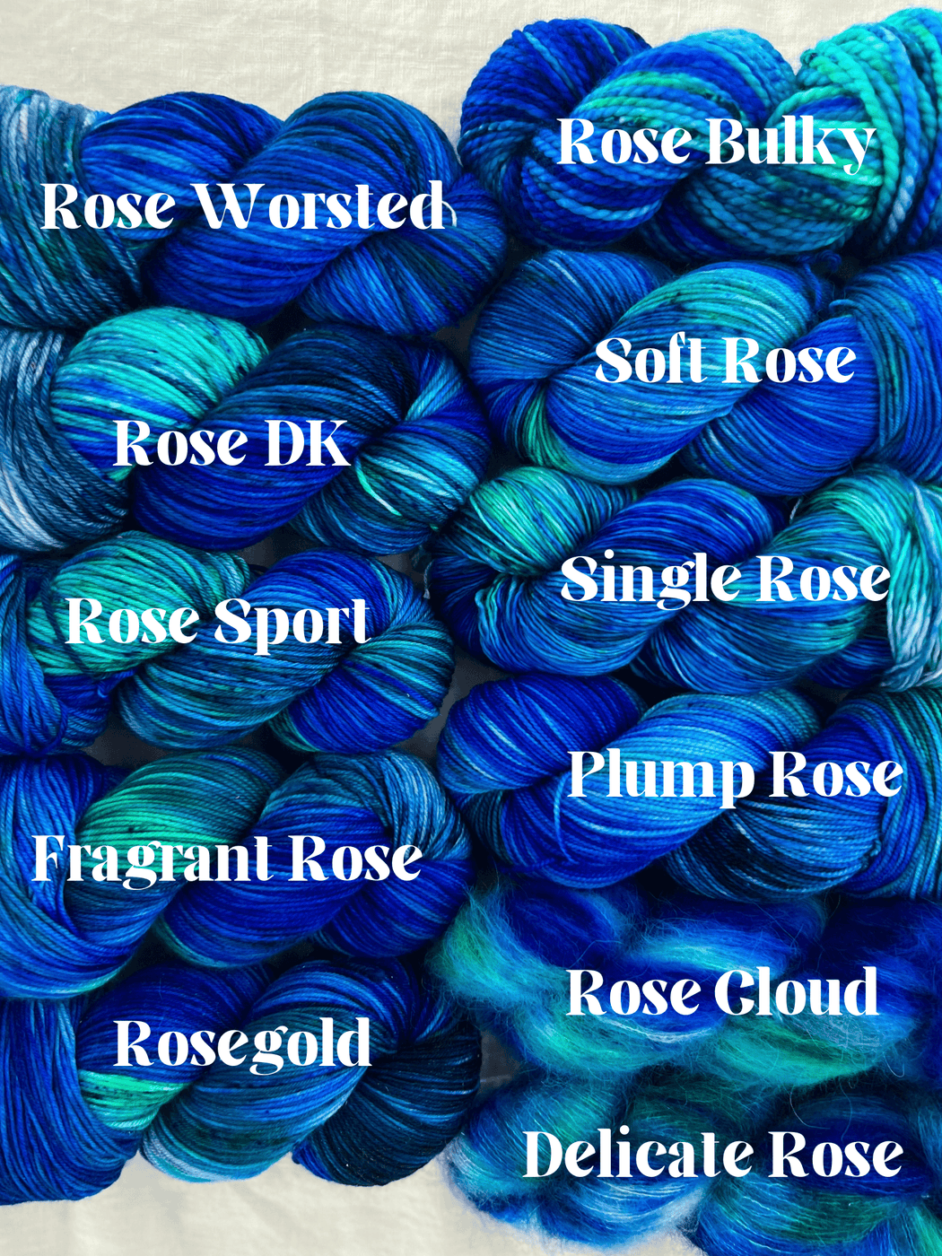 Fisherman’s Hamlet - Ruby and Roses Yarn - Hand Dyed Yarn