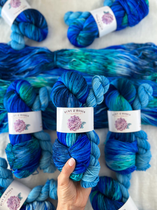 Fisherman’s Hamlet /// Sock Set - Ruby and Roses Yarn - Hand Dyed Yarn