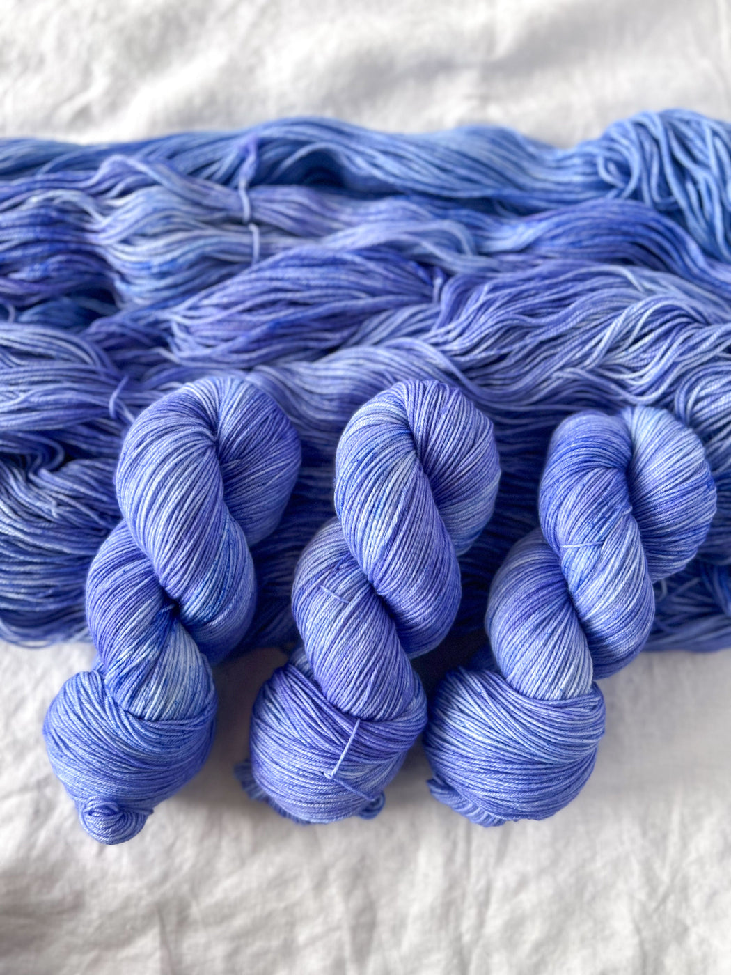 Glacier /// Pre-Order - Ruby and Roses Yarn - Hand Dyed Yarn