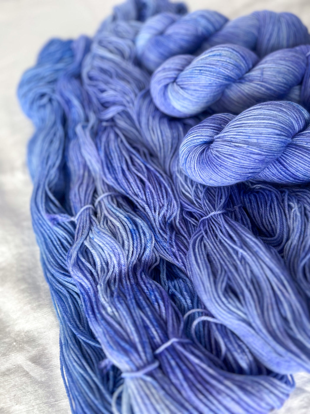 Glacier /// Pre-Order - Ruby and Roses Yarn - Hand Dyed Yarn