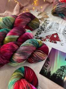 Home For The Holidays /// Pre-Order - Ruby and Roses Yarn - Hand Dyed Yarn