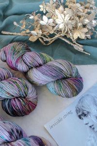 Invisible String /// Pre-Order - Ruby and Roses Yarn - Hand Dyed Yarn