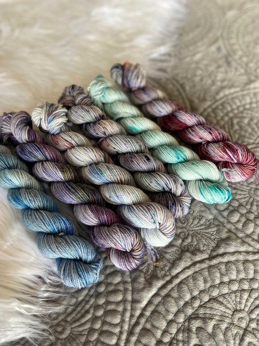 Lake Shore Drive /// OOAK Minis Collection - Ruby and Roses Yarn