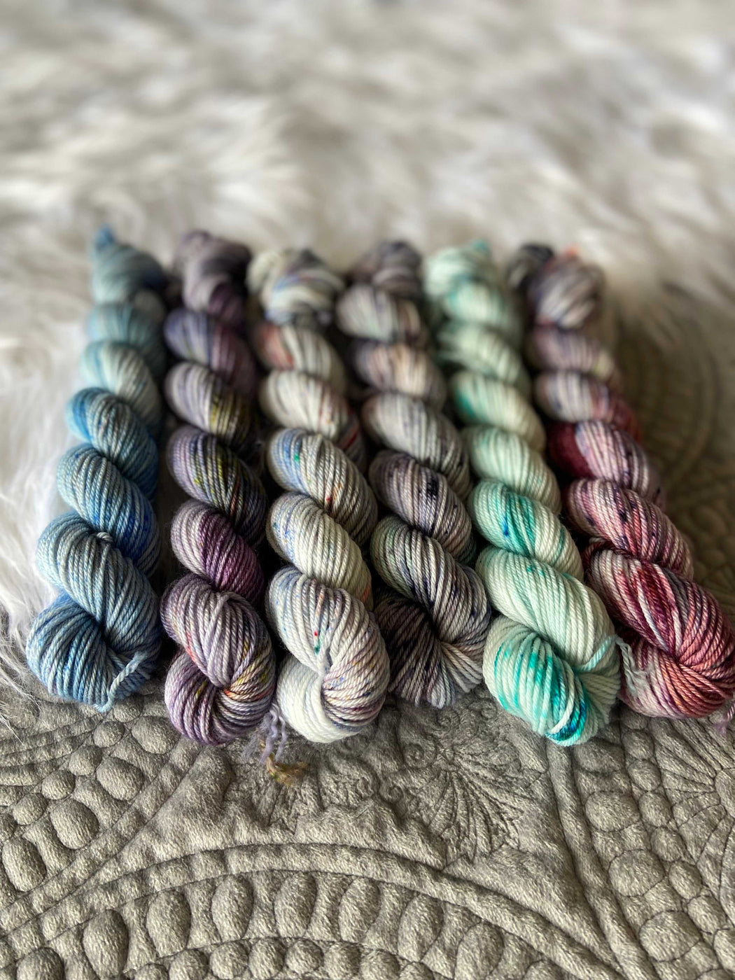 Lake Shore Drive /// OOAK Minis Collection - Ruby and Roses Yarn