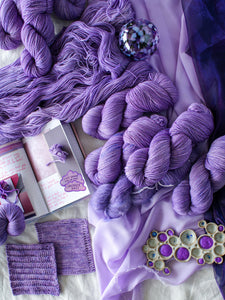 Lavender Haze /// Pre-Order - Ruby and Roses Yarn - Hand Dyed Yarn