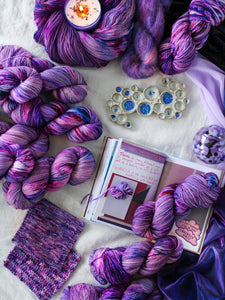 Lavender Haze - Sock Set /// Pre-Order - Ruby and Roses Yarn - Hand Dyed Yarn