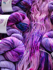 Lavender Haze - Sock Set /// Pre-Order - Ruby and Roses Yarn - Hand Dyed Yarn