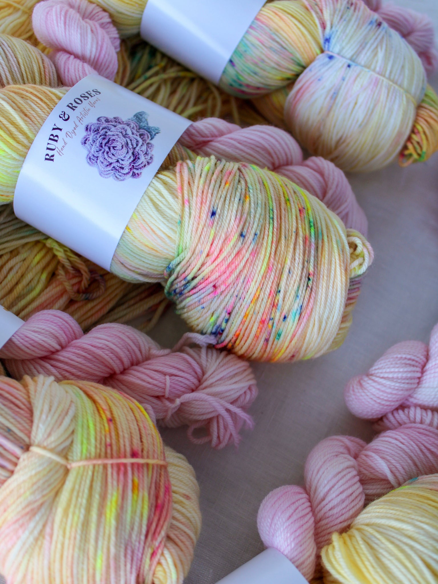 Love Story - Sock Set /// Pre-Order - Ruby and Roses Yarn - Hand Dyed Yarn