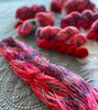 Lovely Aroma /// OOAK Sock Set - Ruby and Roses Yarn