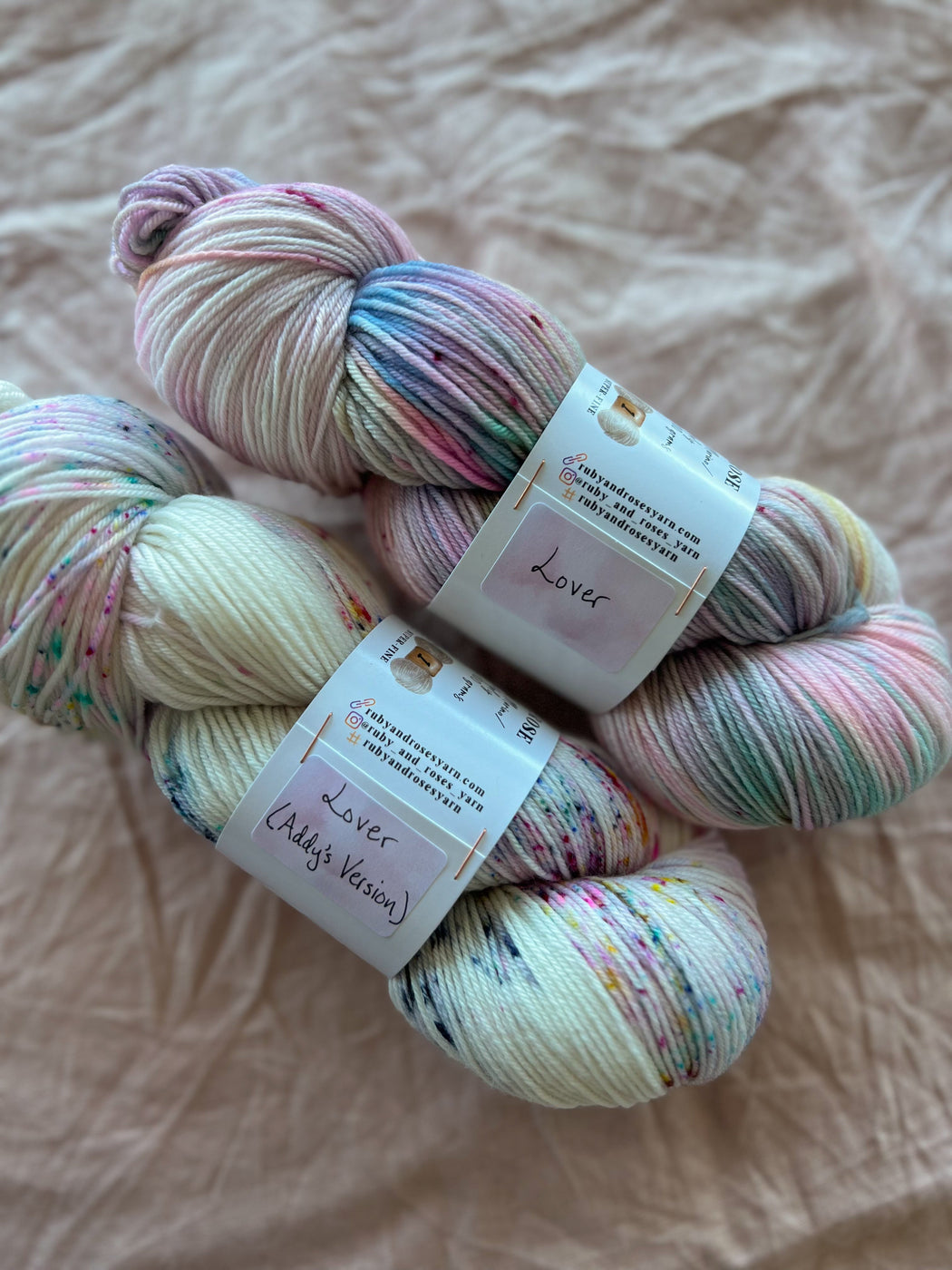 Lover Box - Ruby and Roses Yarn - Hand Dyed Yarn