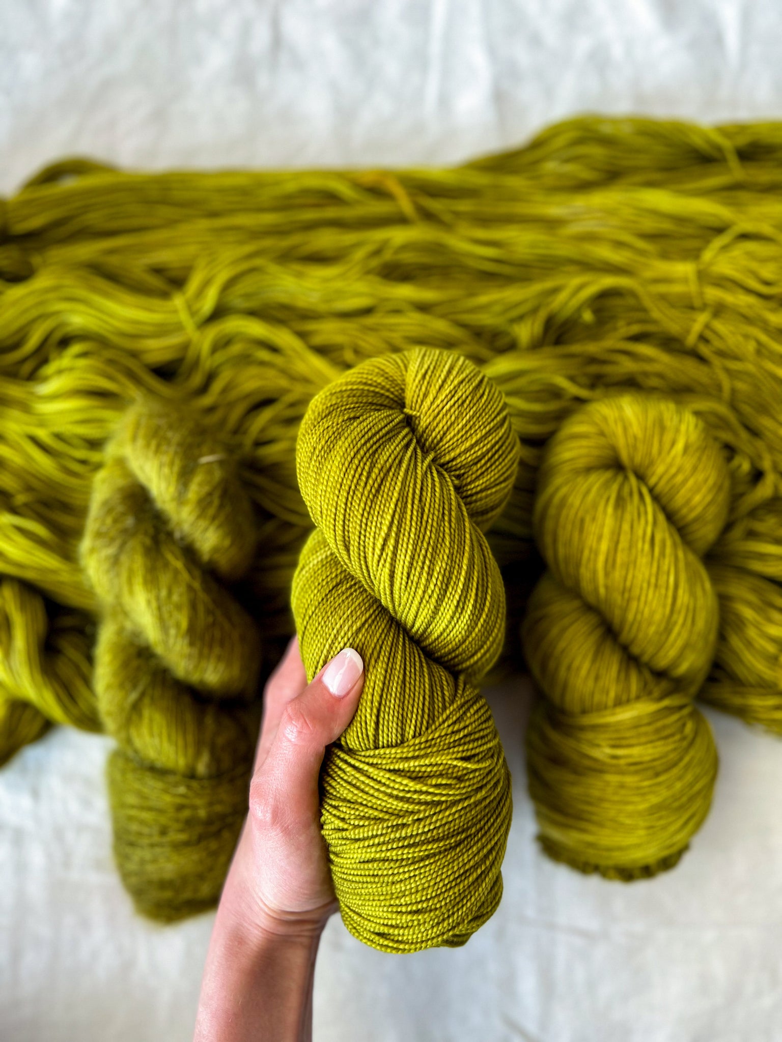 Hand Dyed Artistic Yarns - Ruby and Roses Yarn