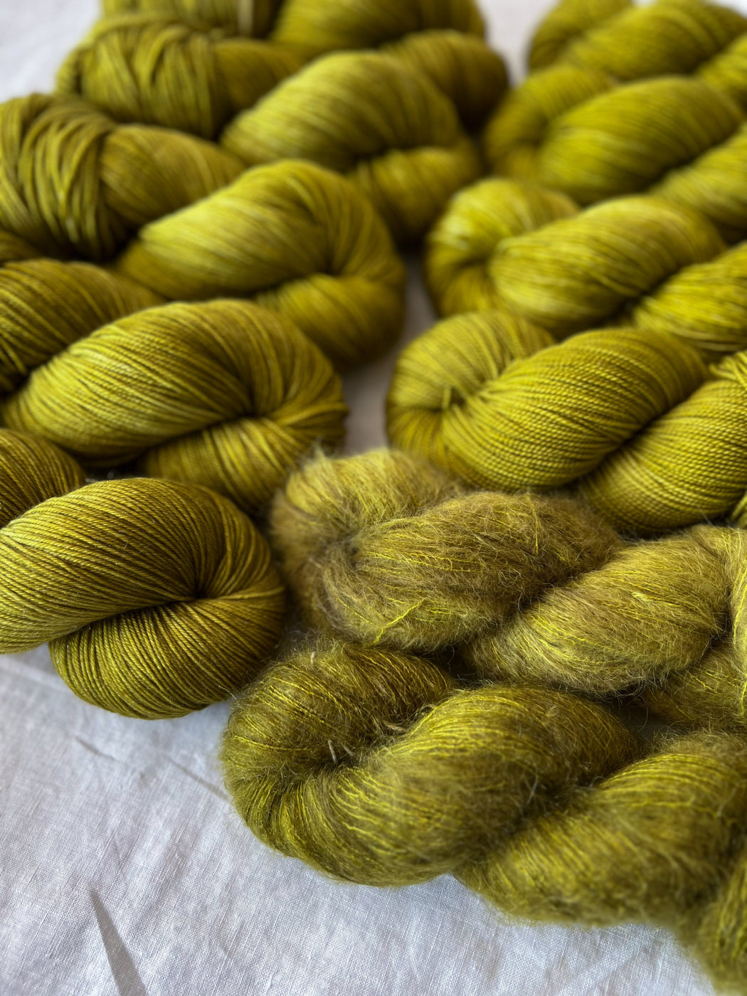 Luminaire - Ruby and Roses Yarn - Hand Dyed Yarn