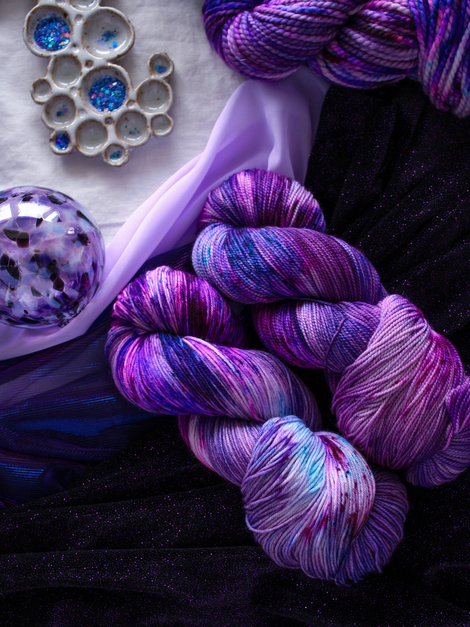 Melancholia /// Pre-Order - Ruby and Roses Yarn - Hand Dyed Yarn