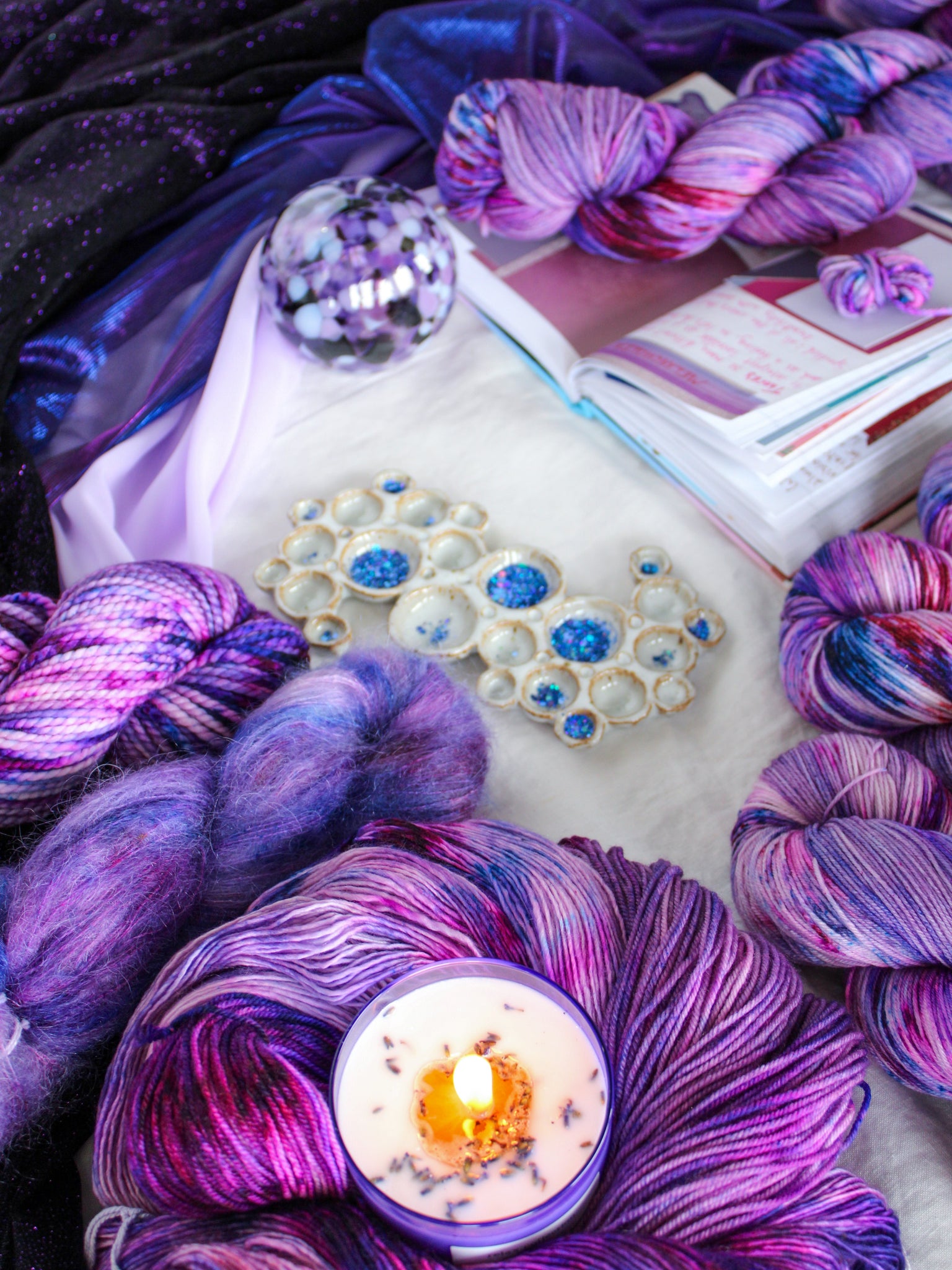 Melancholia /// Pre-Order - Ruby and Roses Yarn - Hand Dyed Yarn