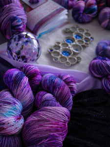 Melancholia /// Pre-Order - Ruby and Roses Yarn - Hand Dyed Yarn