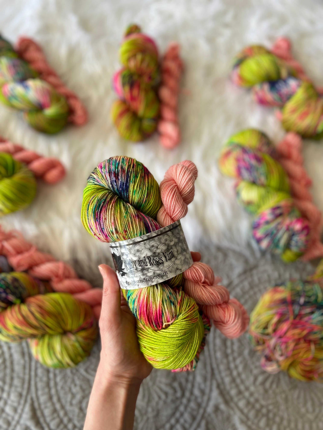 Merriment /// Sock Set - Ruby and Roses Yarn