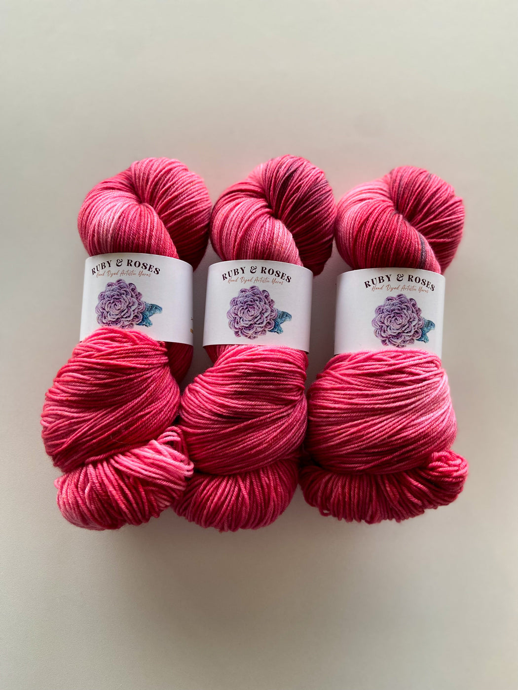 Misfit - OOAK - Ruby and Roses Yarn - Hand Dyed Yarn