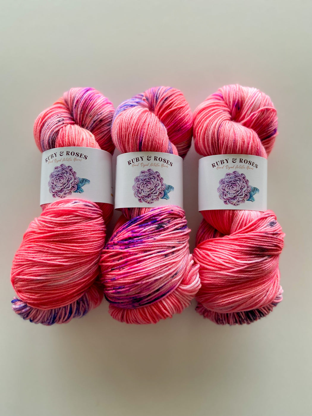 Misfit - OOAK - Ruby and Roses Yarn - Hand Dyed Yarn