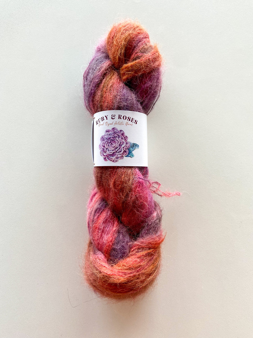 Misfit - OOAK - Suri - Ruby and Roses Yarn - Hand Dyed Yarn