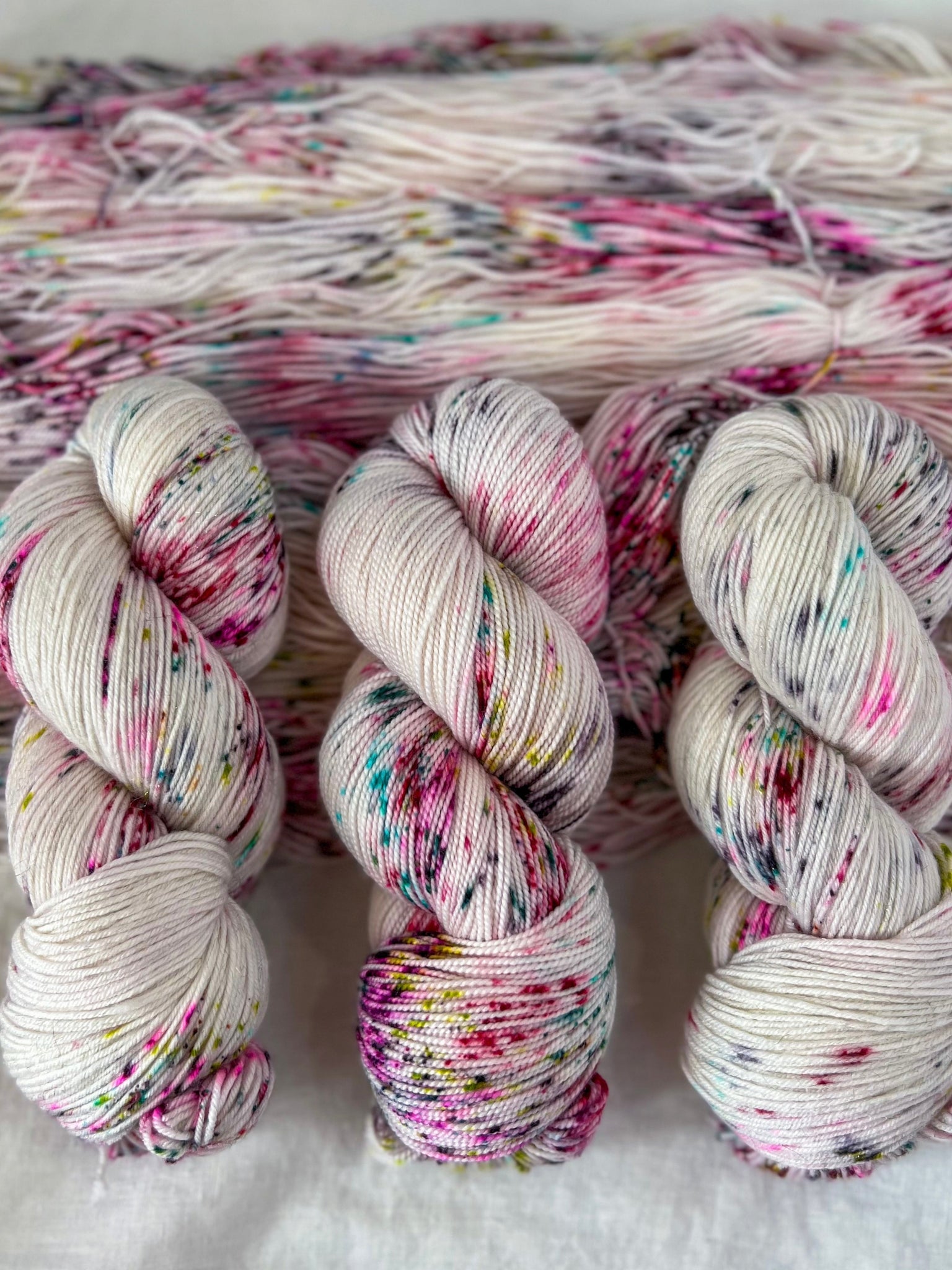 Mistletoe Mixer /// Pre-Order - Ruby and Roses Yarn - Hand Dyed Yarn