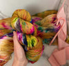 Myrrh - Ruby and Roses Yarn - Hand Dyed Yarn