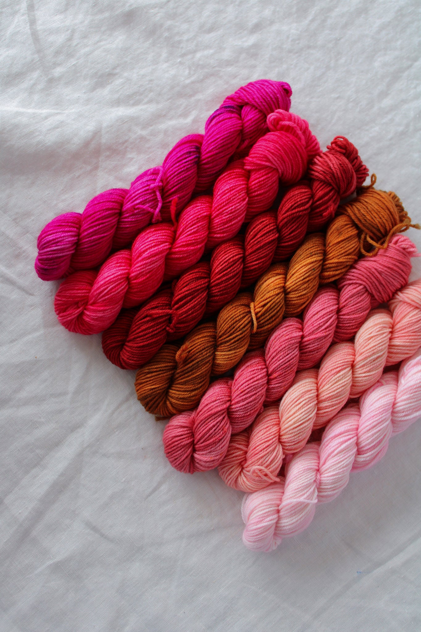 New Romantics - Minis Collections /// Pre-Order - Ruby and Roses Yarn - Hand Dyed Yarn