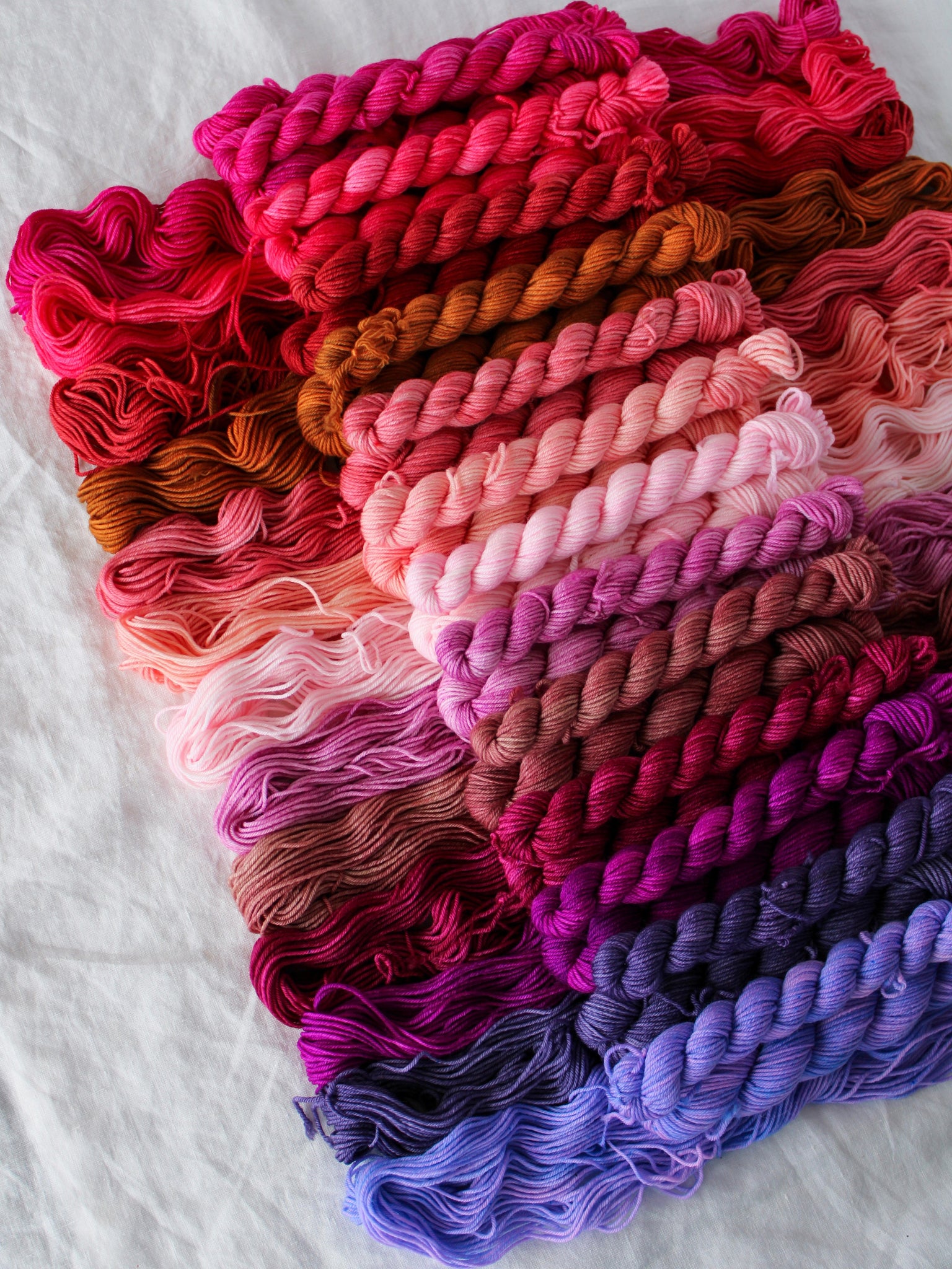 New Romantics - Minis Collections /// Pre-Order - Ruby and Roses Yarn - Hand Dyed Yarn