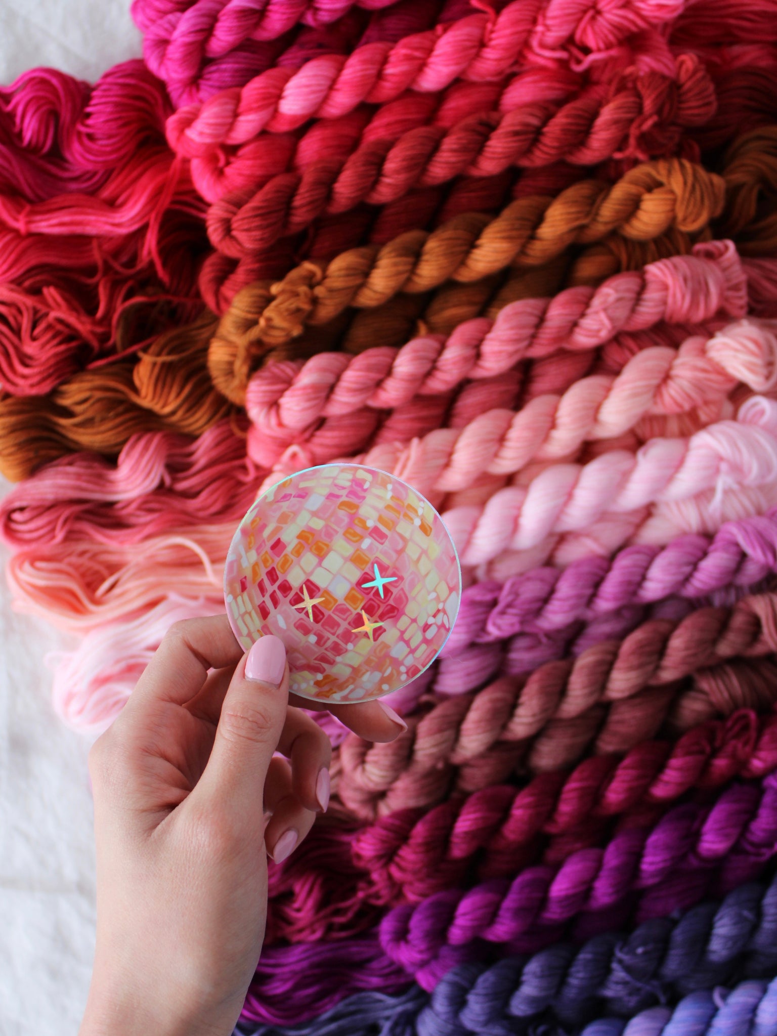 New Romantics - Minis Collections /// Pre-Order - Ruby and Roses Yarn - Hand Dyed Yarn