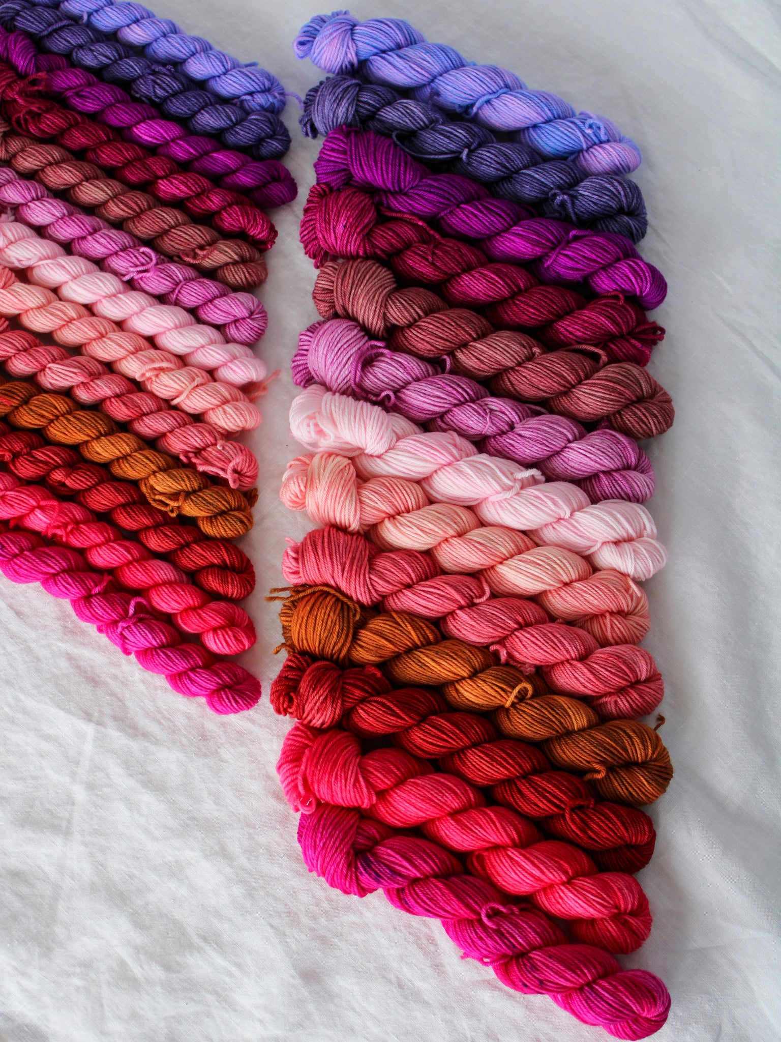 New Romantics - Minis Collections /// Pre-Order - Ruby and Roses Yarn - Hand Dyed Yarn