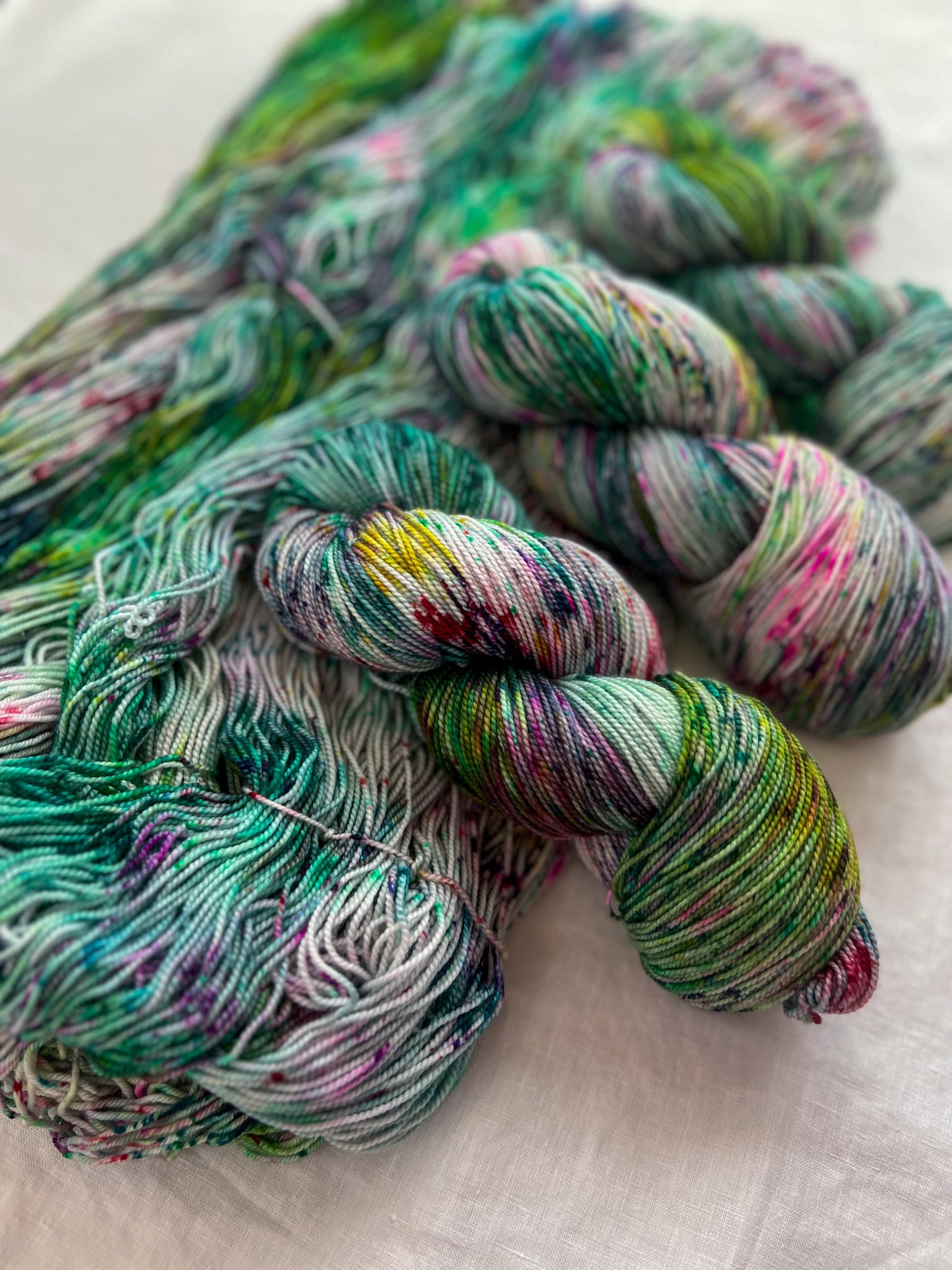 O Tannenbaum /// Pre-Order - Ruby and Roses Yarn - Hand Dyed Yarn