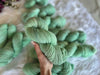 Parchment - Ruby and Roses Yarn - Hand Dyed Yarn